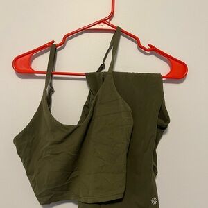 Athleta green set
